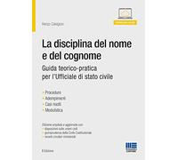 La disciplina del nome e del cognome