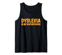 La dislessia è la mia consapevolezza della dislessia superpotente Canotta
