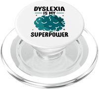 La dislessia è la mia consapevolezza della superpotenza Dislessia dislessico PopSockets PopGrip per MagSafe