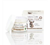 La Dispensa Delicato d'Asina - Crema viso bio idratante e nutriente per la pelle secca, 50 ml