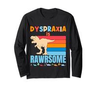 La disprassia è Fantastico Dinosauro della consapevolezza della disprassia dei Ragazzi Maglia a Manica