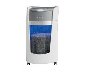 La distruttrice di documenti Leitz IQ OptiMax Office offre una soluzione innovativa ed elegante per la distruzione garantendo a NEW