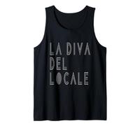 La Diva del Locale - Stampata sul Retro - Discoteca Club Canotta