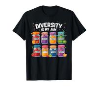 La diversità è la mia marmellata Diversità Carino consapevolezza della Giustizia Sociale Maglietta