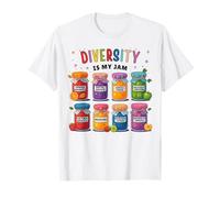 La diversità è la mia marmellata Diversità Colorato Inclusione Consapevolezza Maglietta