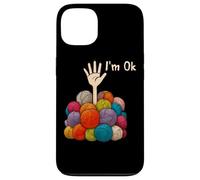 La divertente dichiarazione di I'm Ok Yarn Lover Custodia per iPhone 13