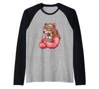 La Dolce Nonna Orsa E Il Nipotino - Festa della Mamma Maglia con Maniche Raglan