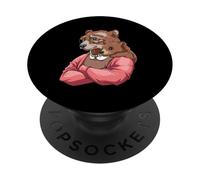 La Dolce Nonna Orsa E Il Nipotino - Festa Della Mamma PopSockets PopGrip Adesivo