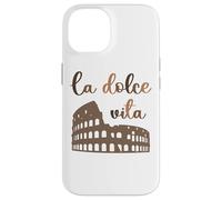 La Dolce Vita Colosseo Roma Italia Custodia per iPhone 14