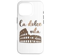 La Dolce Vita Colosseo Roma Italia Custodia per iPhone 16 Pro