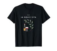 La Dolce Vita, Italia, Italia, Alloro, Vino, Vino Maglietta