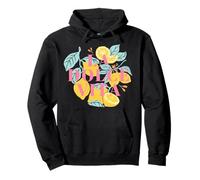 La Dolce Vita Lemon Graphic per Ragazza Donna Felpa con Cappuccio