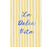 La Dolce Vita Notebook - Aesthetic Lined Journal with Lemon Theme: Beautiful 90-Page Writing Notebook with Italian Vibes, Minimalist Cover & Cute Lemon Corner Designs
