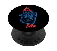 La Dolce Vita Sardine In Oliva PopSockets PopGrip Adesivo