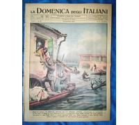 La Domenica degli Italiani o del Corriere 18 novembre 1945 Italia -V2- Giappone