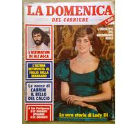 La Domenica del Corriere 1 Agosto 1981 Lady Diana Milian Mangano Cabrini Monaco