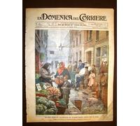 La Domenica del Corriere 1 aprile 1900 Saffron Hill Londra Dramma Como Wodzinski