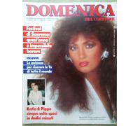 La Domenica del Corriere 1 Febbraio 1986 Sanremo Fellini Gheddafi Dakar Sabine
