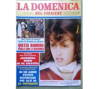 La Domenica del Corriere 1 Maggio 1982 Verdi Papa San Pietro Loren Bernadette Tv