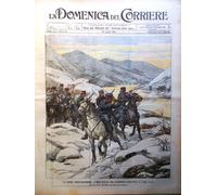 La Domenica del Corriere 10 Aprile 1904 Guerra russo-giapponese Genova Gas Bagno