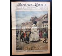 La Domenica del Corriere 10 aprile 1932 Eisenach Basilea Goethe