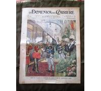 La Domenica del Corriere 10 Maggio 1903 Il Re Edoardo VII Guglielmo II Pacifico