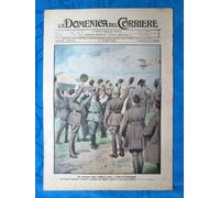 La Domenica del Corriere 10 marzo 1918 WW1 G.d'Annunzio - Adriatico - Asburgo