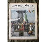 La Domenica del Corriere 10 Ottobre 1909 Corazzata Sciopero fame Vendemmia