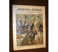La Domenica del Corriere 10 Settembre 1905 Pace Russia e Giappone Alpini Candia