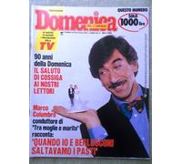 La Domenica del Corriere 11 Febbraio 1988 Drive In Virus Computer Dynasty Dongo