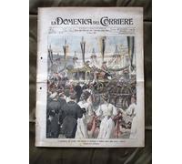 La Domenica del Corriere 11 Marzo 1906 Principe Germania Magniville Pigmei Congo