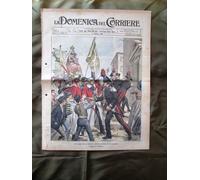 La Domenica del Corriere 11 Ottobre 1903 Rivolta Tigre e leone Sovrani d'Italia
