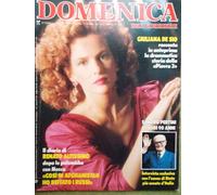 La Domenica del Corriere 11 Ottobre 1986 Mitchum Sinatra Nostradamus Pertini Zar