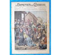 La Domenica del Corriere 11 settembre 1921 Croce Rossa-Dirigibile R38-Mons.Ratti
