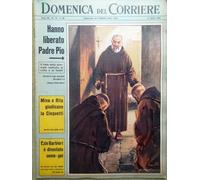 La Domenica del Corriere 12 Aprile 1964 Padre Pio Frate Cinquetti Tokyo Vittore