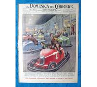 La Domenica del Corriere 12 gennaio 1947 Roma - Lago di Garda - Achille Beltrame
