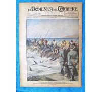 La Domenica del Corriere 12 giugno 1921 Vittorio Emanuele III-Queentown-Umberto
