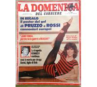 La Domenica del Corriere 12 Maggio 1984 Tyrone Power Fonda Penna Kennedy Berger