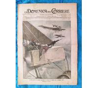 La Domenica del Corriere 12 marzo 1916 WW1 Salomone - Artiglieria - Rocce e nevi