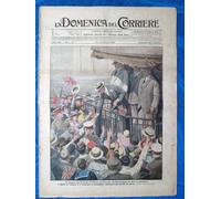 La Domenica del Corriere 12 ottobre 1919 Principe Galles-California-Ettore Ponti