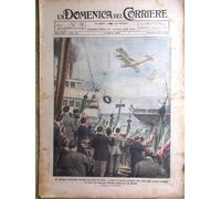La Domenica del Corriere 12 Ottobre 1924 Mecca Hussein Torino Spalla Boxe Genova