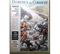 La Domenica del Corriere 12 Settembre 1965 Tragedia Allalin Vajont Lutring Oro