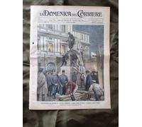 La Domenica del Corriere 13 Dicembre 1903 N. Spedalieri-Torre filarete-Bestiame