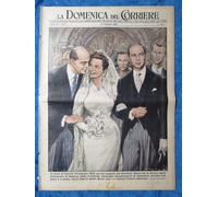 La Domenica del Corriere 13 febbraio 1955 Nozze Maria Pia e Alessandro-L'Aquila