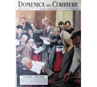 La Domenica del Corriere 13 Gennaio 1963 Sanremo Togni Totò Bindi Rascel Alpini