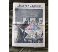 La Domenica del Corriere 13 Giugno 1954 Cenacolo Caso Montesi Nazionale Italia