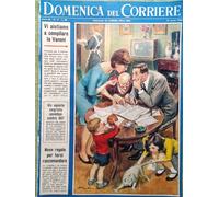 La Domenica del Corriere 13 Marzo 1966 Vanoni Redditi Mina Censura Studio Uno Tv