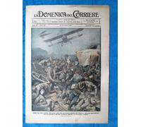 La Domenica del Corriere 13 ottobre 1918 WW1 Sofia - Aid-El-Kebira- Vit.Emanuele