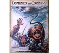 La Domenica del Corriere 13 Ottobre 1963 Atomica Valachi Lira Spiegel De Filippo