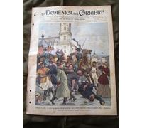 La Domenica del Corriere 14 Aprile 1901 Newsky Perspective-Eritrea-Villa Borghes